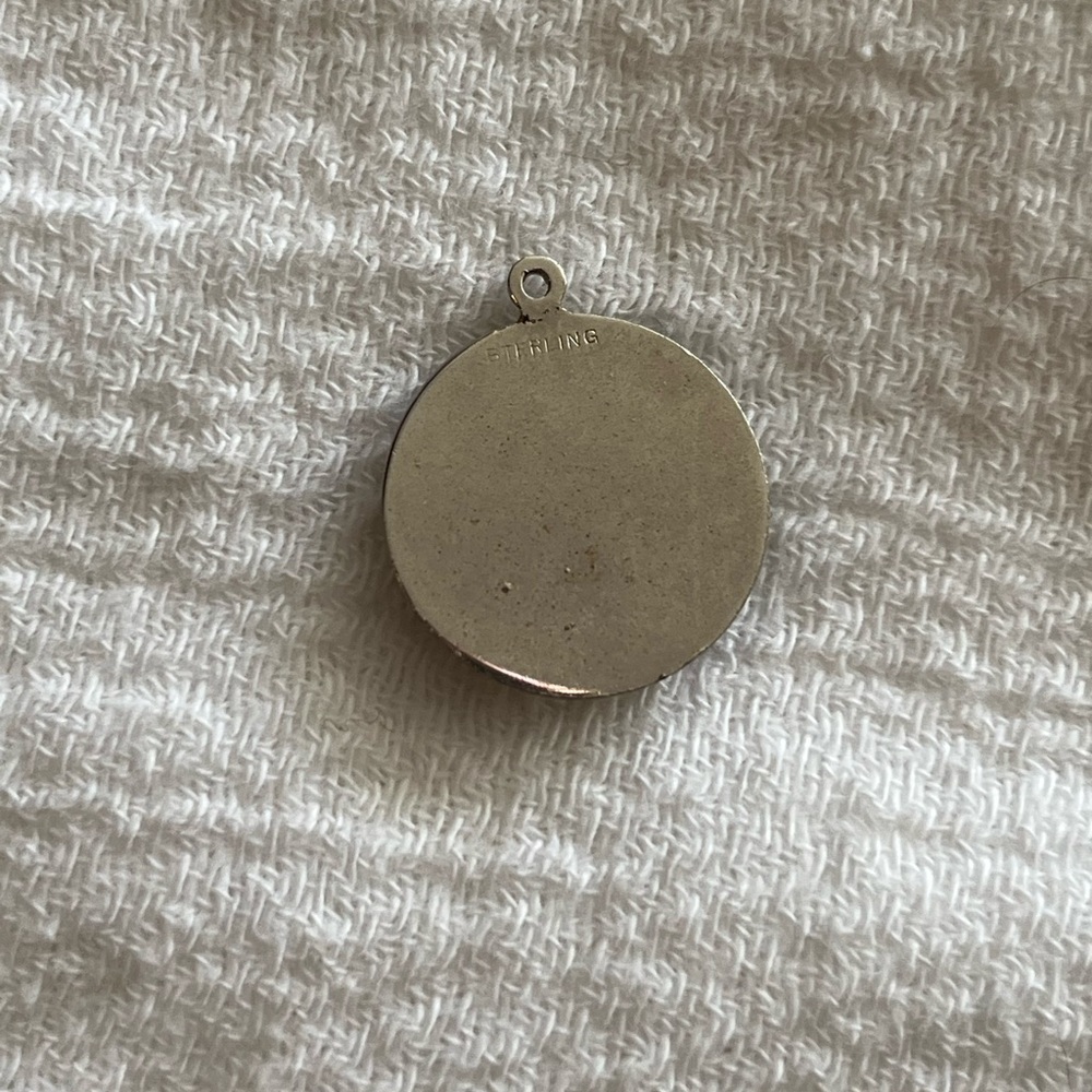 Cute VINTAGE “Merry Christmas” charm - Picture 2 of 2